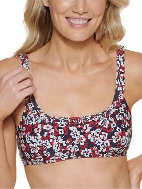 Tommy Hiliger Women's Classic Fit
Bikini Top, Sky Captain